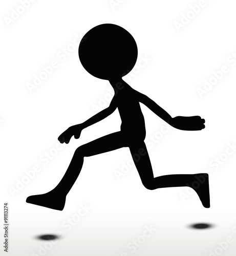 Fotografie Leaping