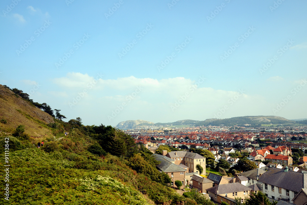 Obraz premium Invalids Walk Llandudno