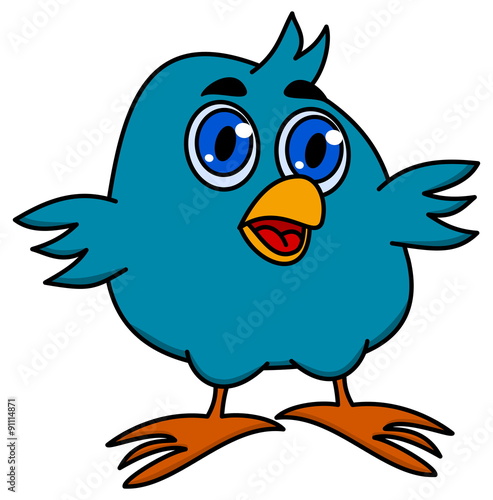 little bird smiling