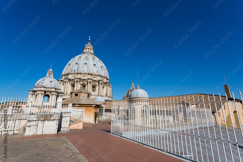 Dome of St. Peter, Rome, Italy