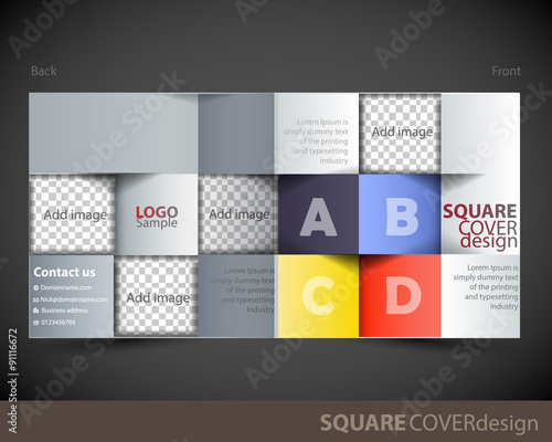 Square cover design