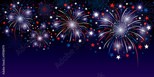 Fireworks background