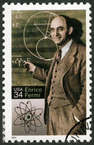 USA - 2001: shows of Enrico Fermi (1901-1954), Italian physicist photo