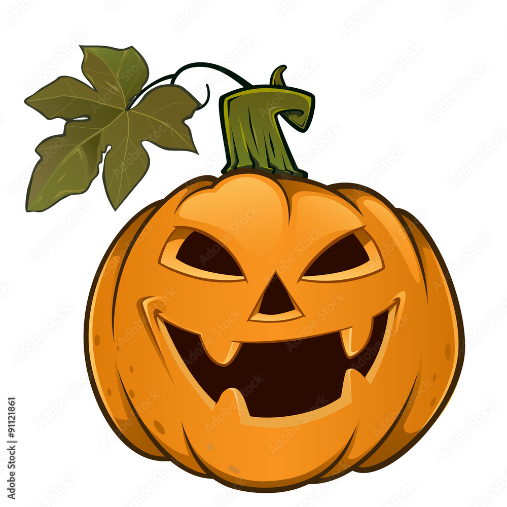 Obraz premium Calabaza de Halloween