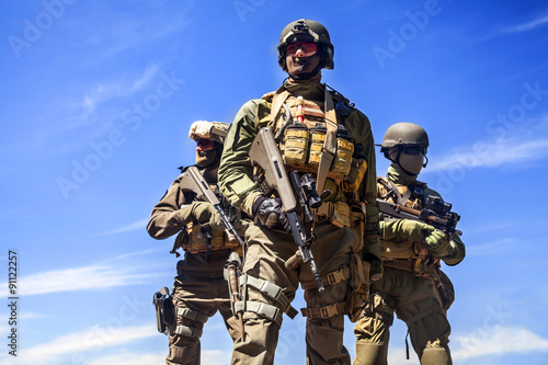 Fototapeta jagdkommando soldiers special forces