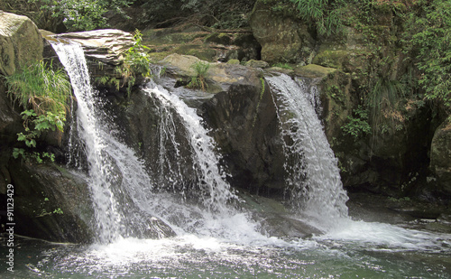 waterfall in Lushan national park