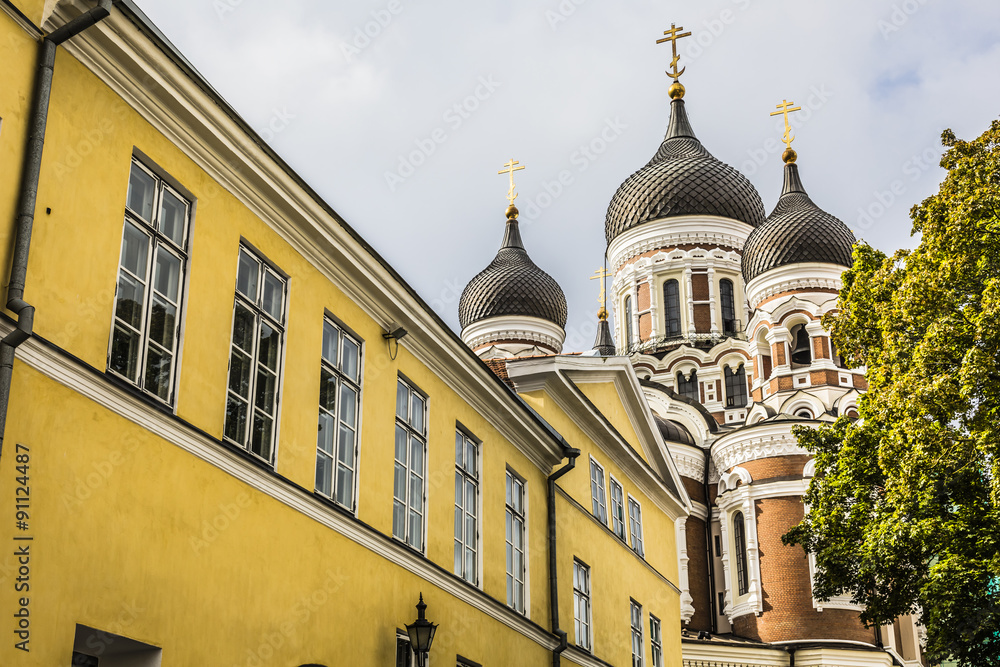 Alexander Nevsky Cathedral, An Orthodox Cathedral Church In The