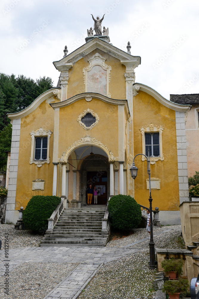 Santa Maria Assunta Church at Orta on Italy