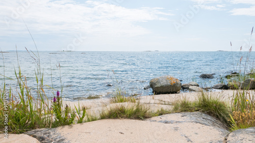 Photography Rocky archipelago beach