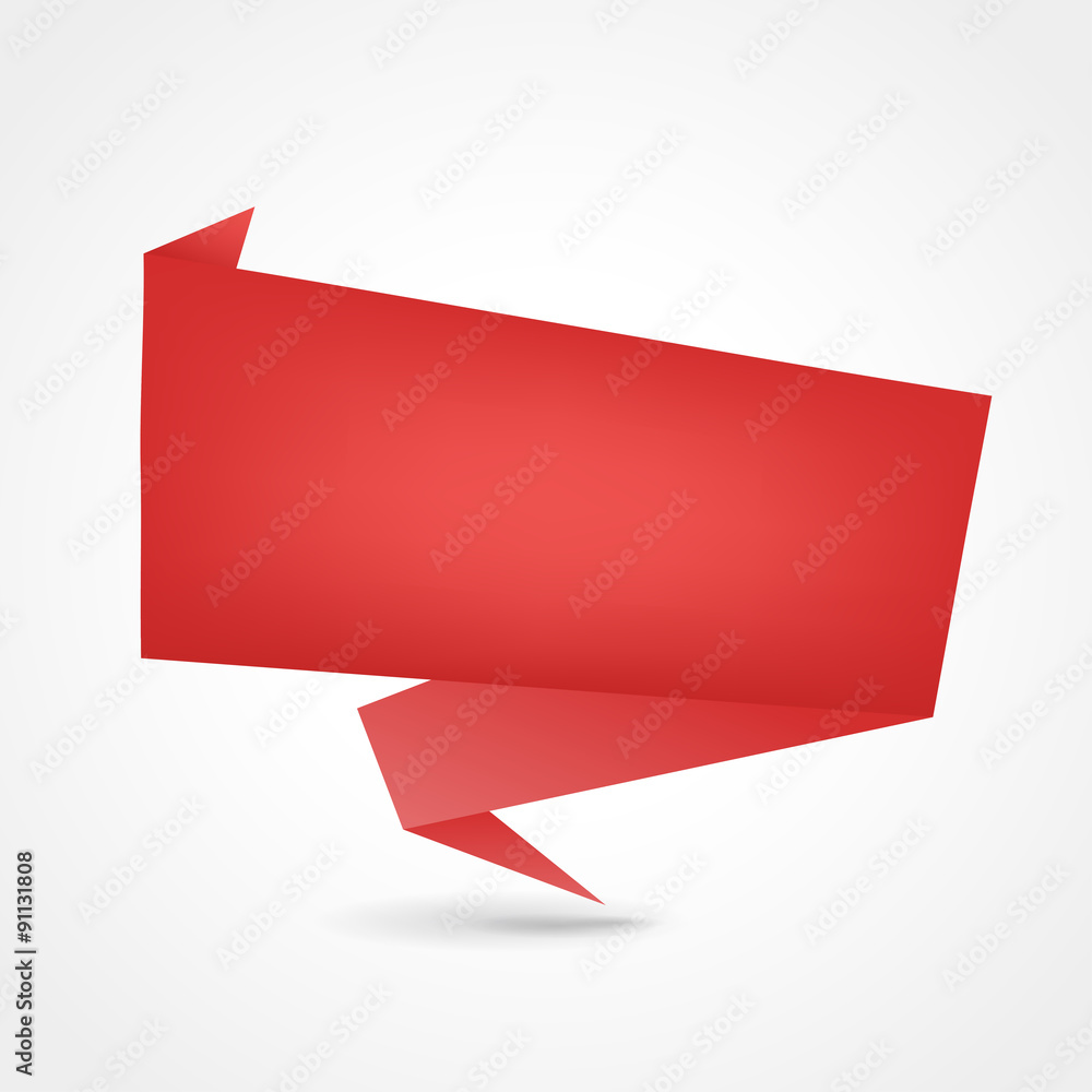 red origami design red origami design