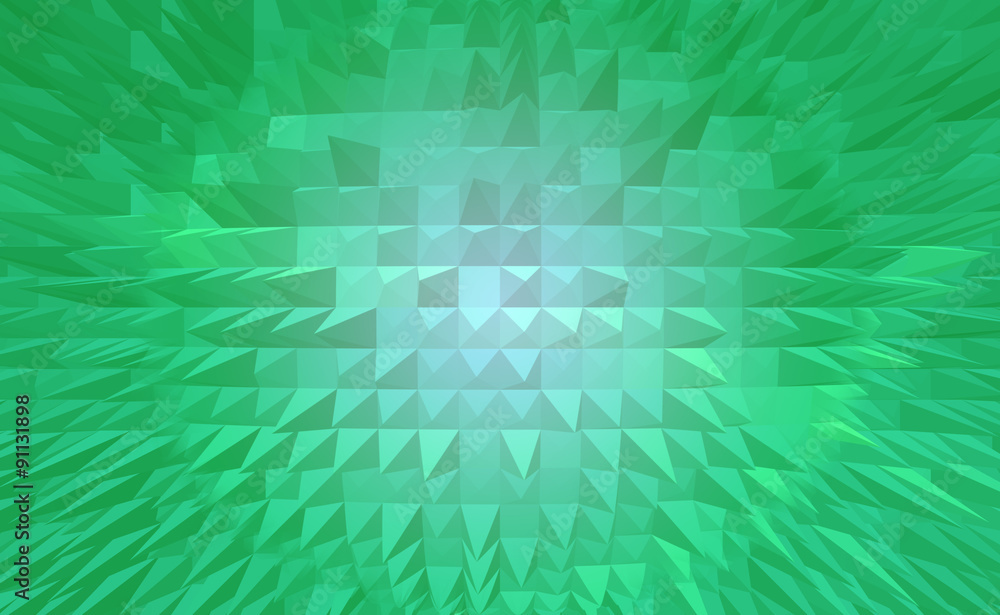Green pyramid digital abstract background Green pyramid digital abstract background