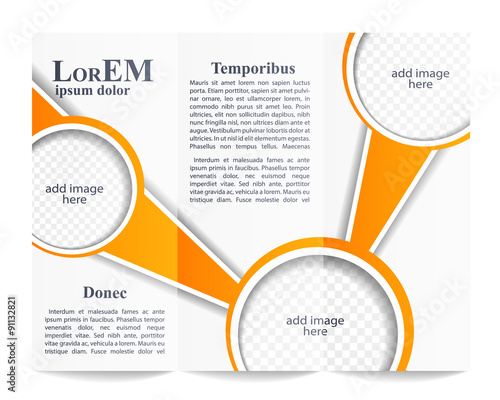 Tri-fold brochure template