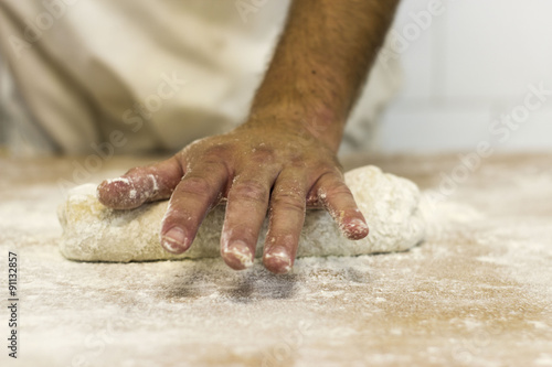 knead bread