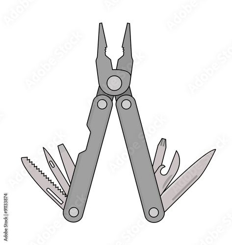 Pocket multitool. Color