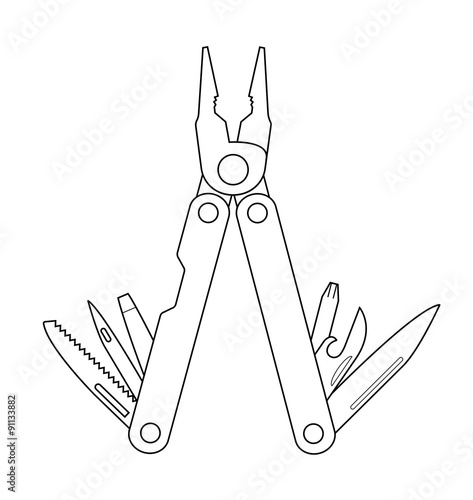 Pocket multitool. Contour