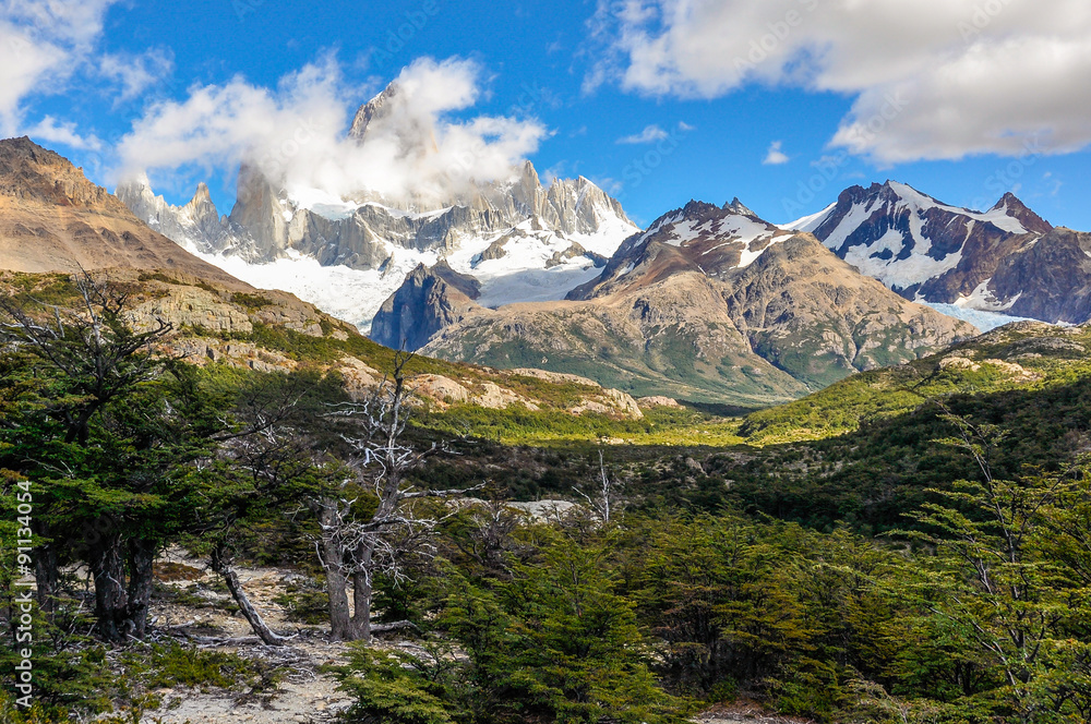 Fitz Roy Peaks, El Chalten, Argentina