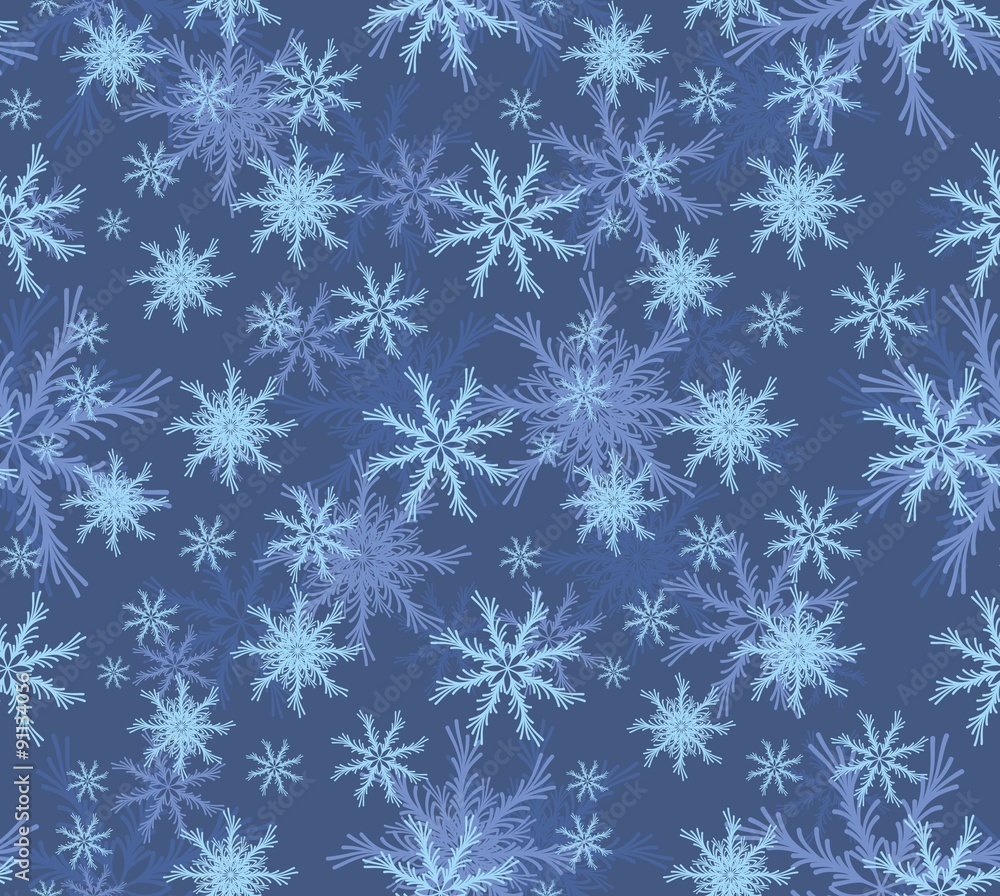 Snowfall. Snowfall.