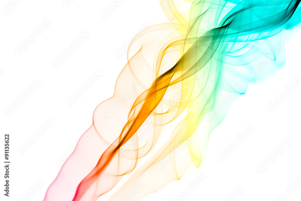 Fototapeta premium color smoke