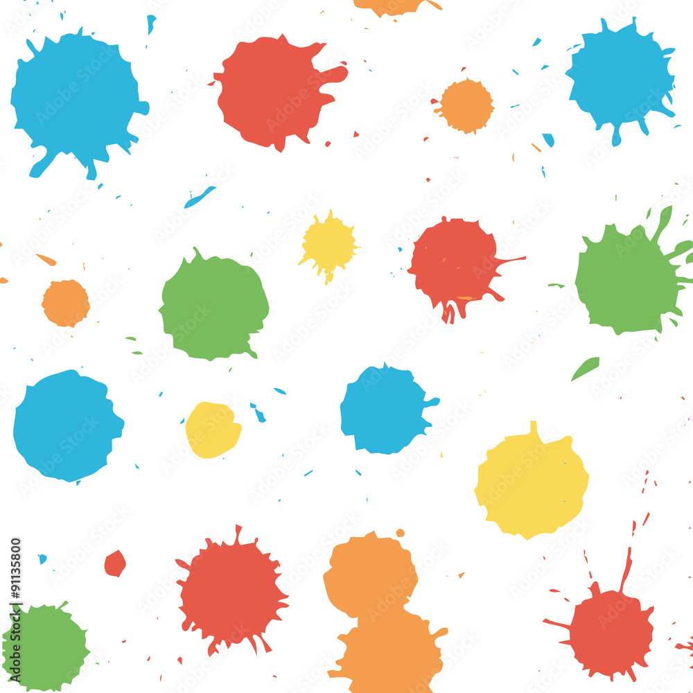 seamless pattern with blots and splashes. seamless pattern with blots and splashes.