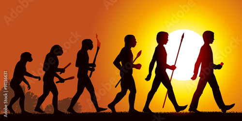 Homme_ Evolution Portable