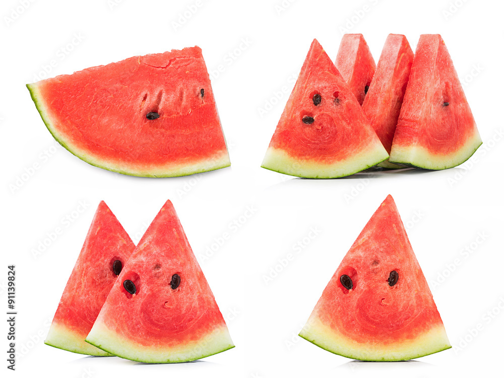 watermelon on white background
watermelon on white background
