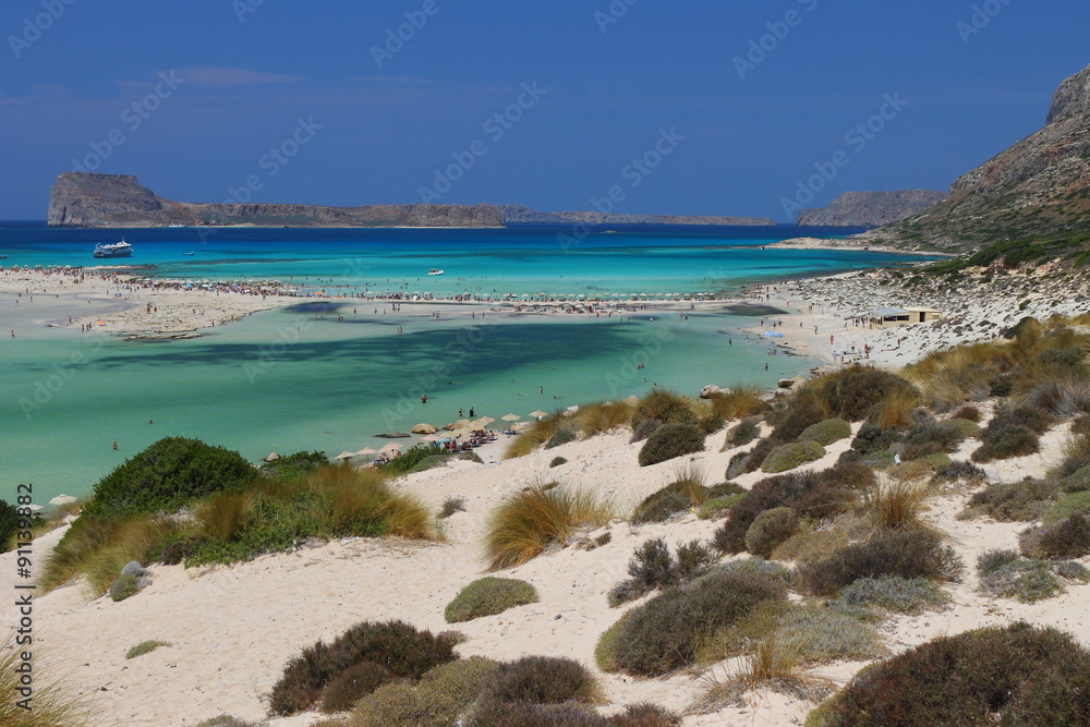 Balos Gramvoussa Crète Grèce