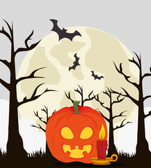 Crédence de cuisine  Happy halloween  © Gstudio
