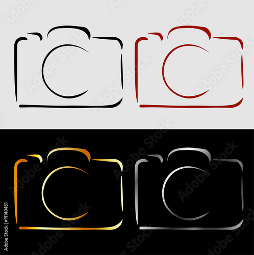 Abstract photography camera