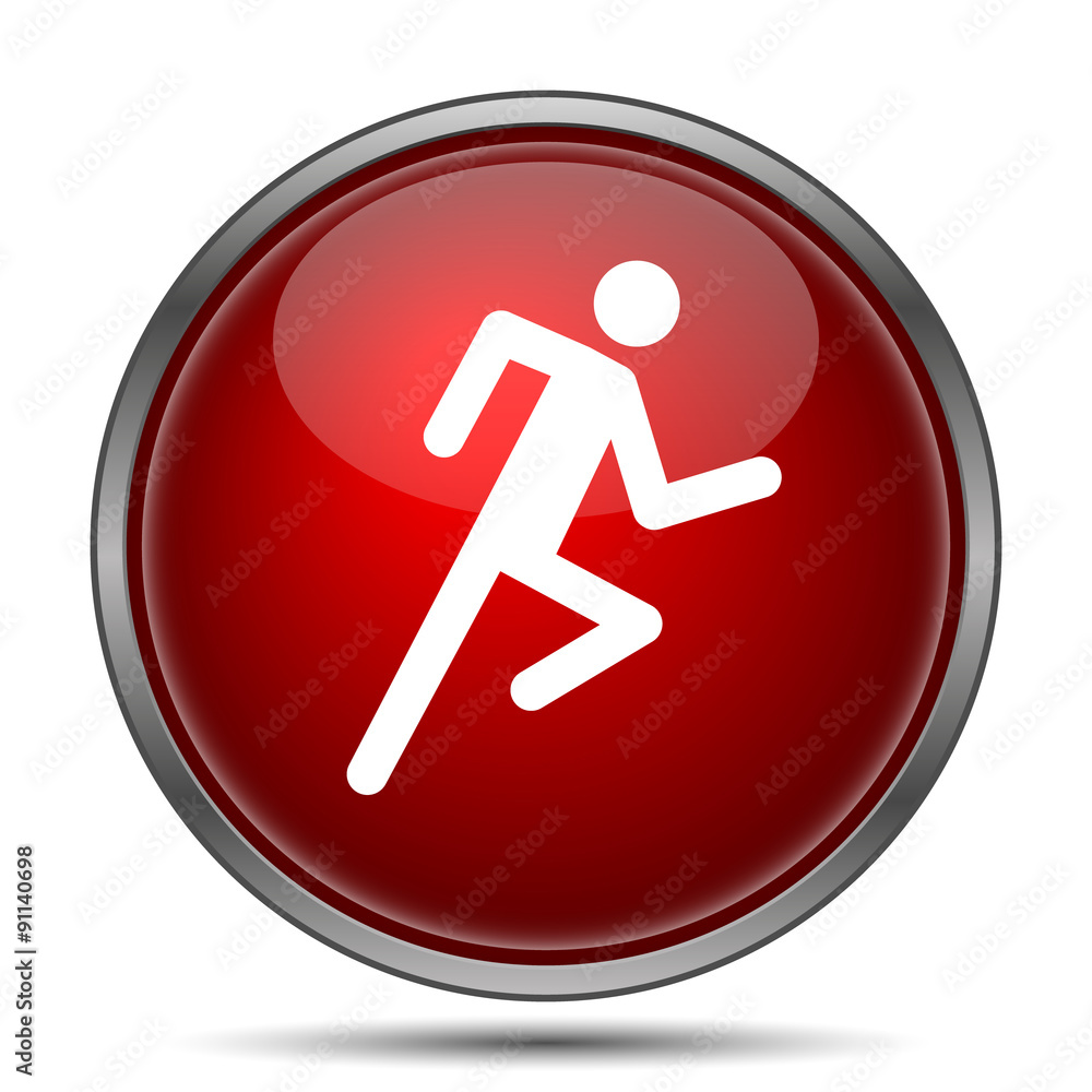 Running man icon Running man icon
