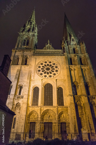 フランス 世界遺産 シャルトル大聖堂