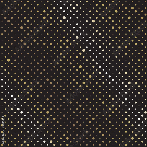 Vector Abstract retro seamless with circle