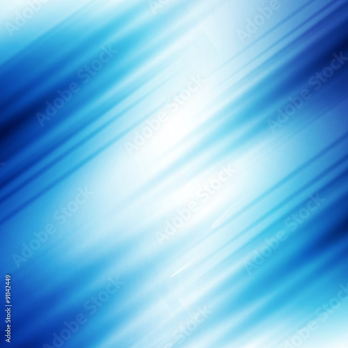 vector blurred abstract background with stripes, blue color