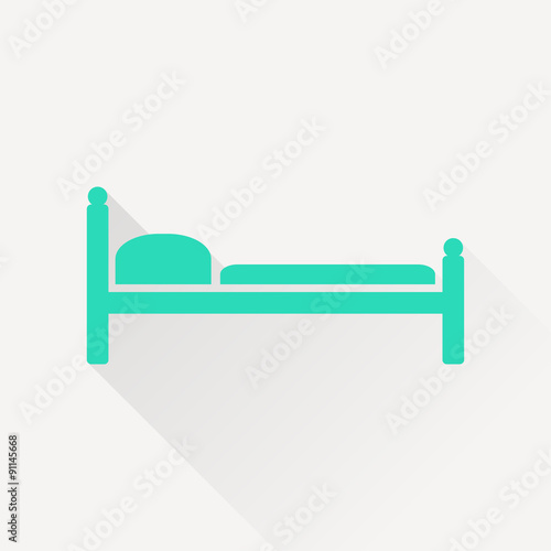 bed vector icon