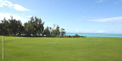 parcours de golf à l'île maurice