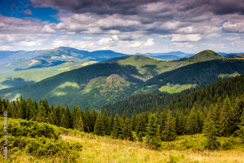 beautiful mountains landscape © Leonid Tit