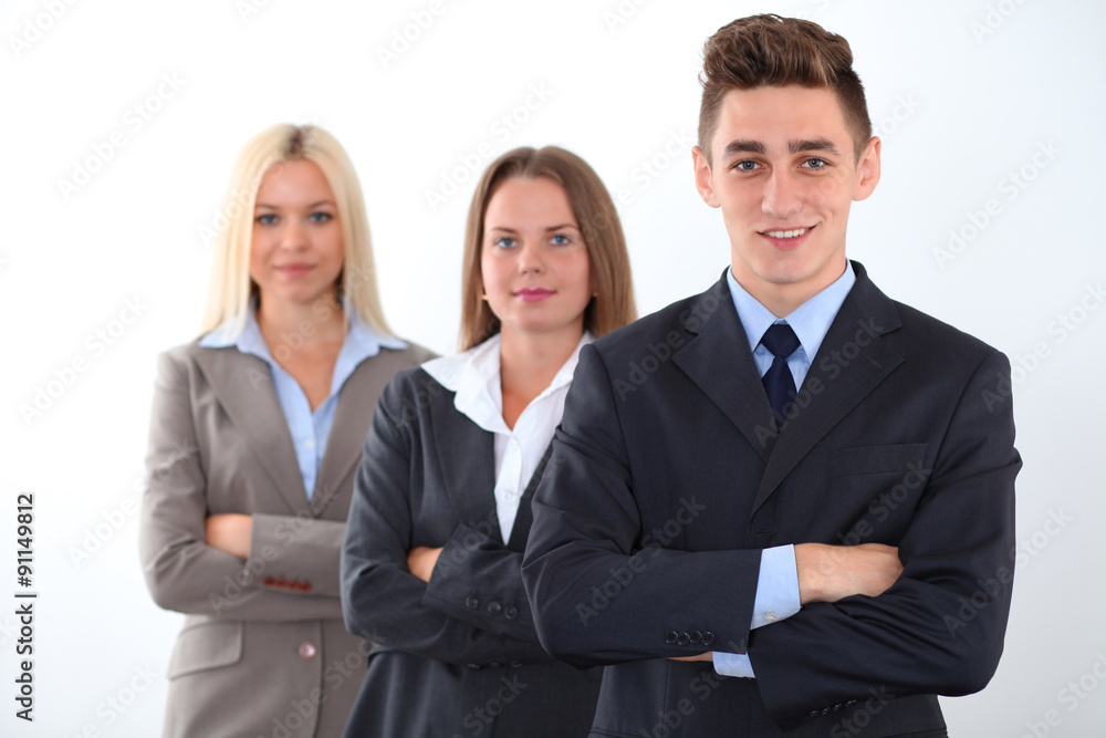 Group of business people, start-up team Group of business people, start-up team