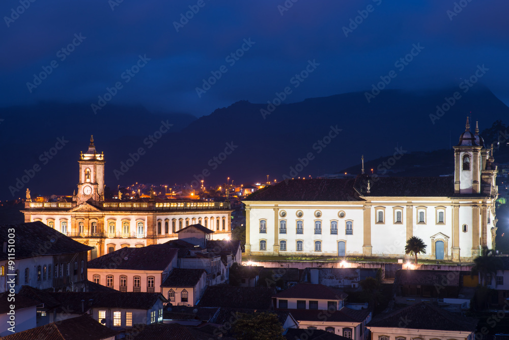 Ouro Preto, small city in Brazil