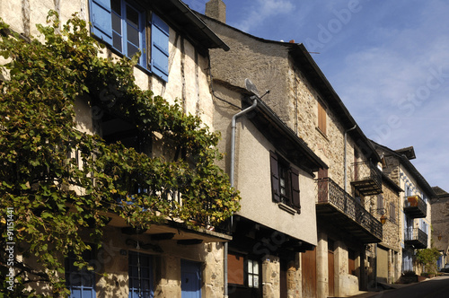 Beautiful Village of Najac, France