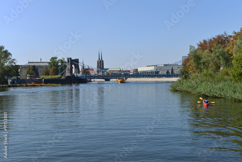 Wrocław - rejs po rzece Odrze