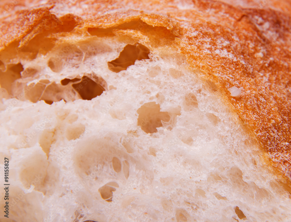 Bread macro close-up with a lot copyspace Bread macro close-up with a lot copyspace