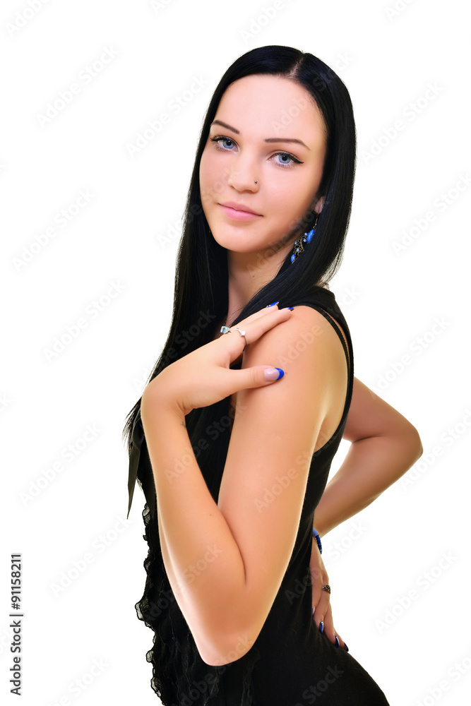 Glamour portrait of beautiful woman Glamour portrait of beautiful woman