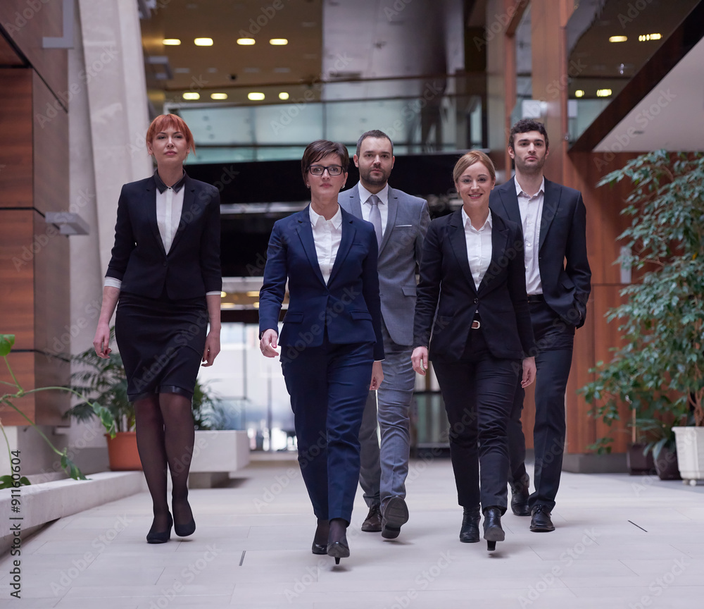 © .shock - business people team walking