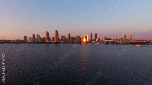 City Skyline of San Diego California