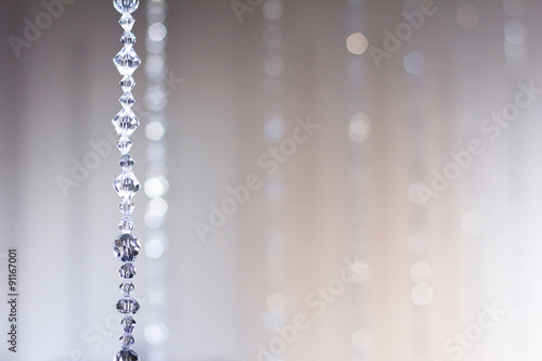 Abstract of Blind Crystal Background 
