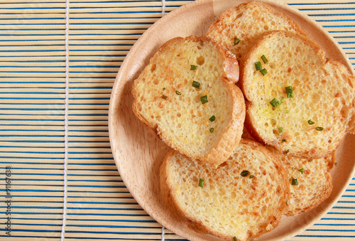 Garlic bread and herb
