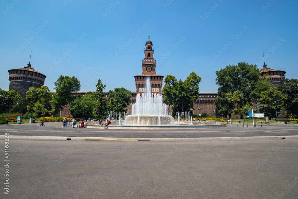 Sforzesco Castle - Milan - Italy