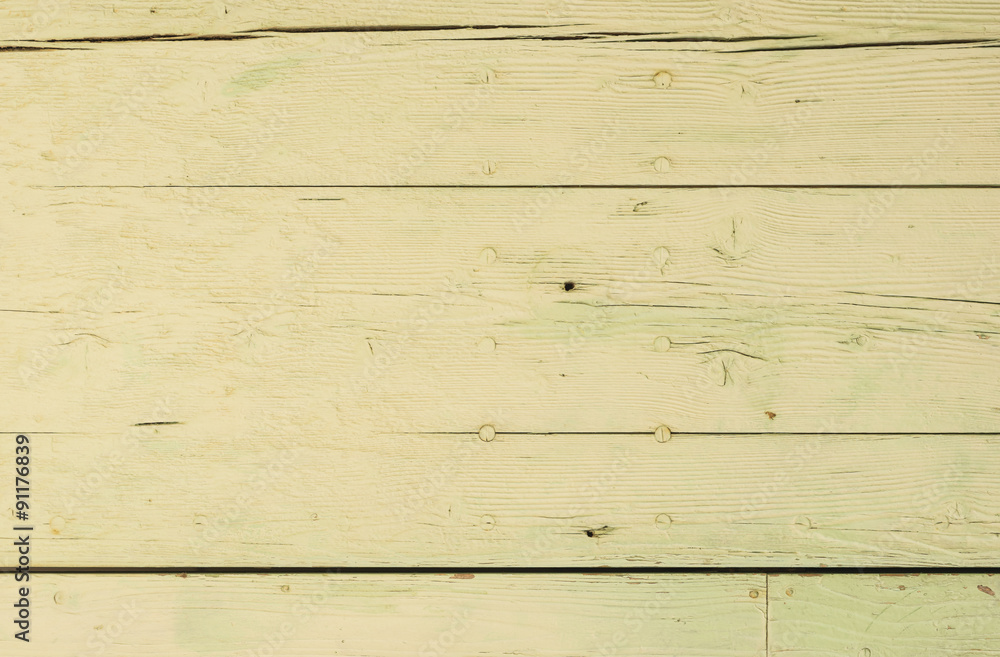 Fototapeta premium Holz Brett Hell Grün Verwittert