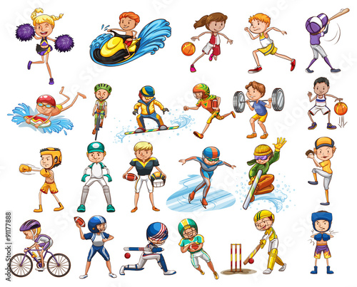 Different kind of sports