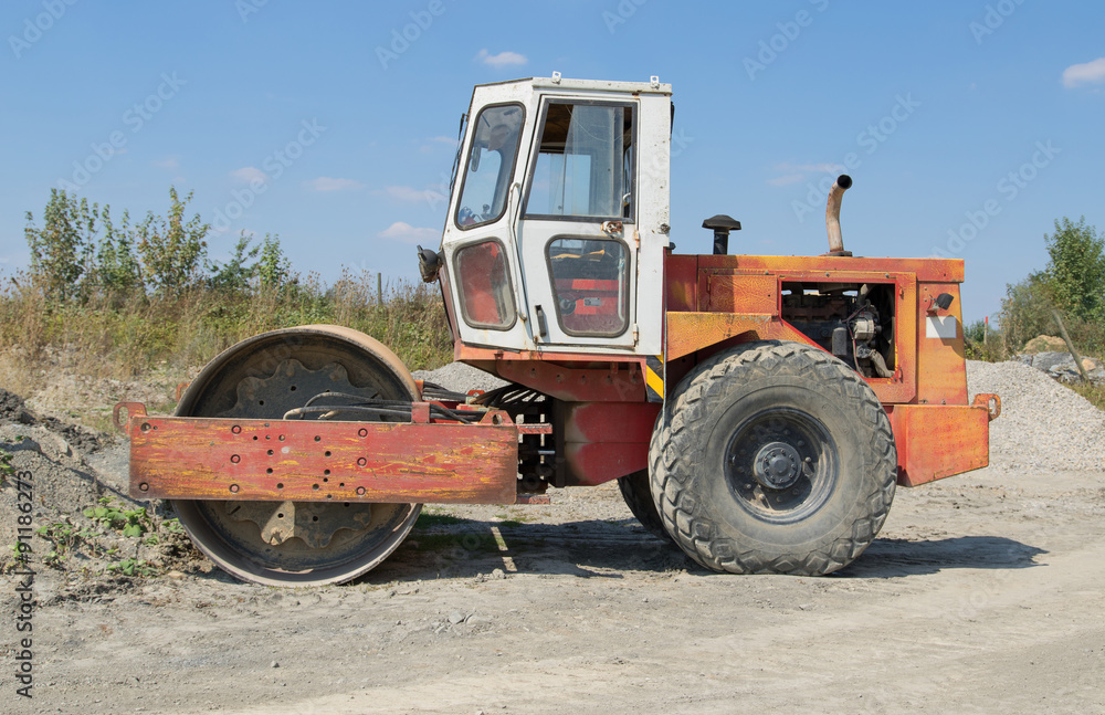 Road roller Road roller