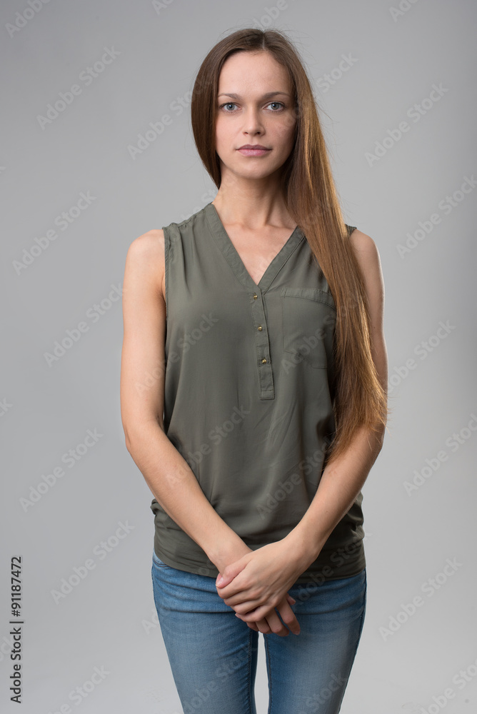 Obraz premium Portrait of beautiful woman